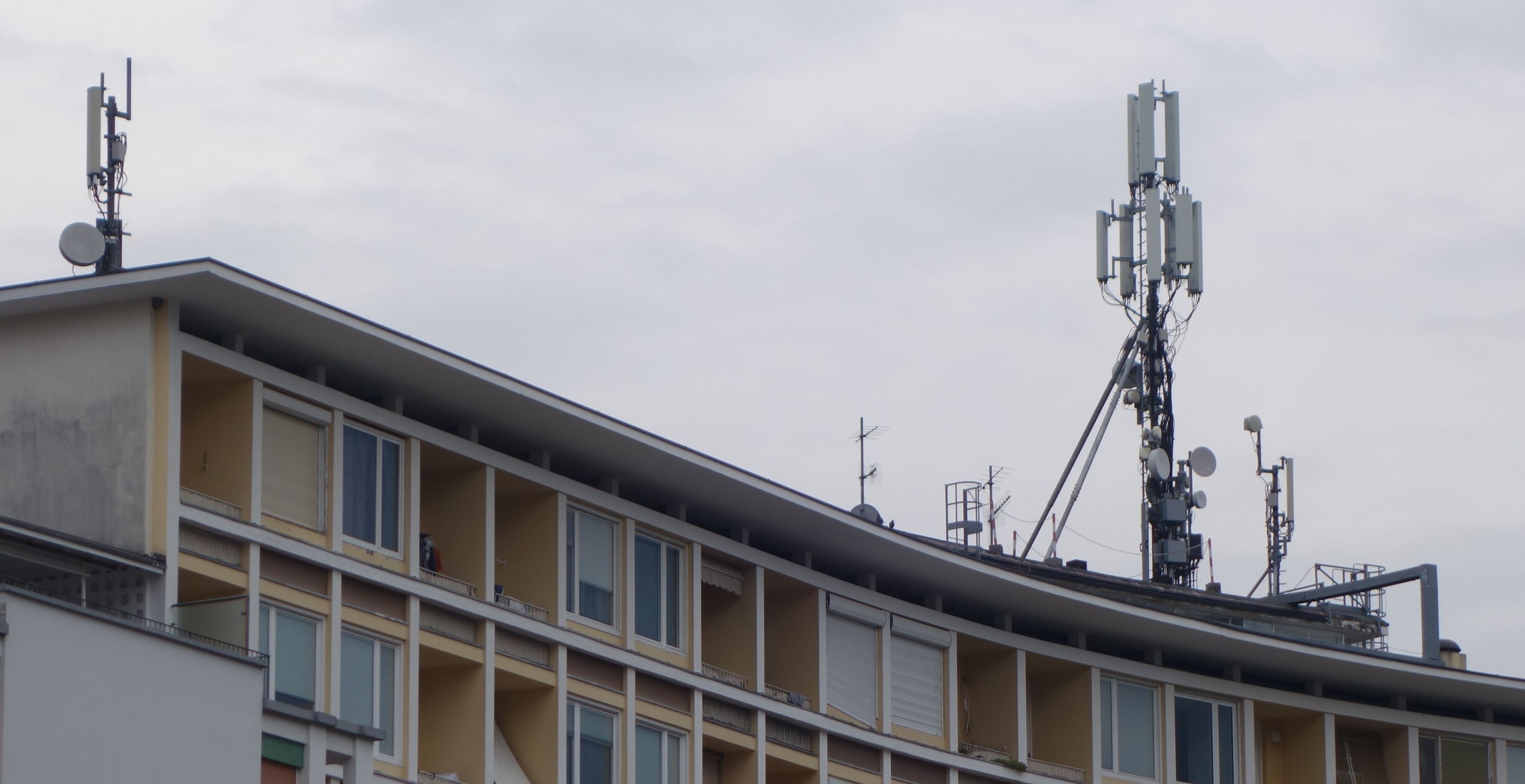 Die Antennen im Dezember 2018