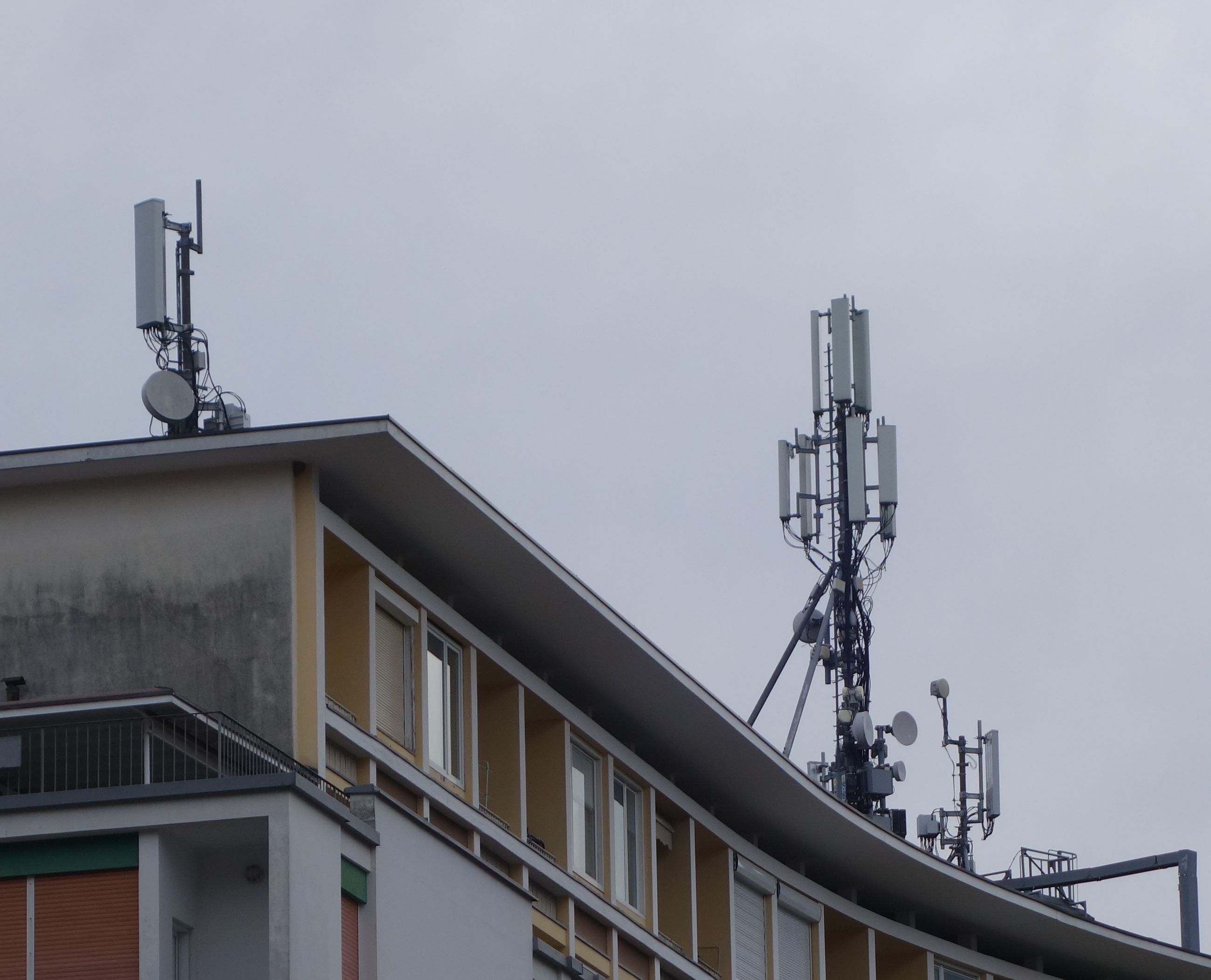 Die Antennen im Dezember 2019