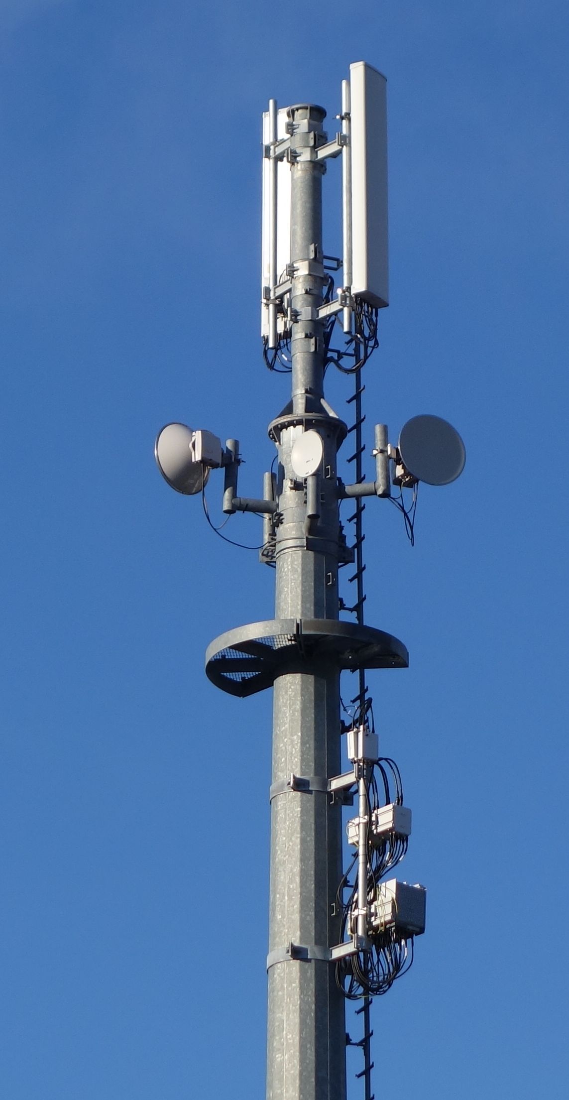Die umgebaute Anlage im Dezember 2019 mit nur mehr 2 Sektoren