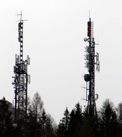 Die Anlagen von EI-Towers und RAI im Jänner 2017. Foto Alex Ties