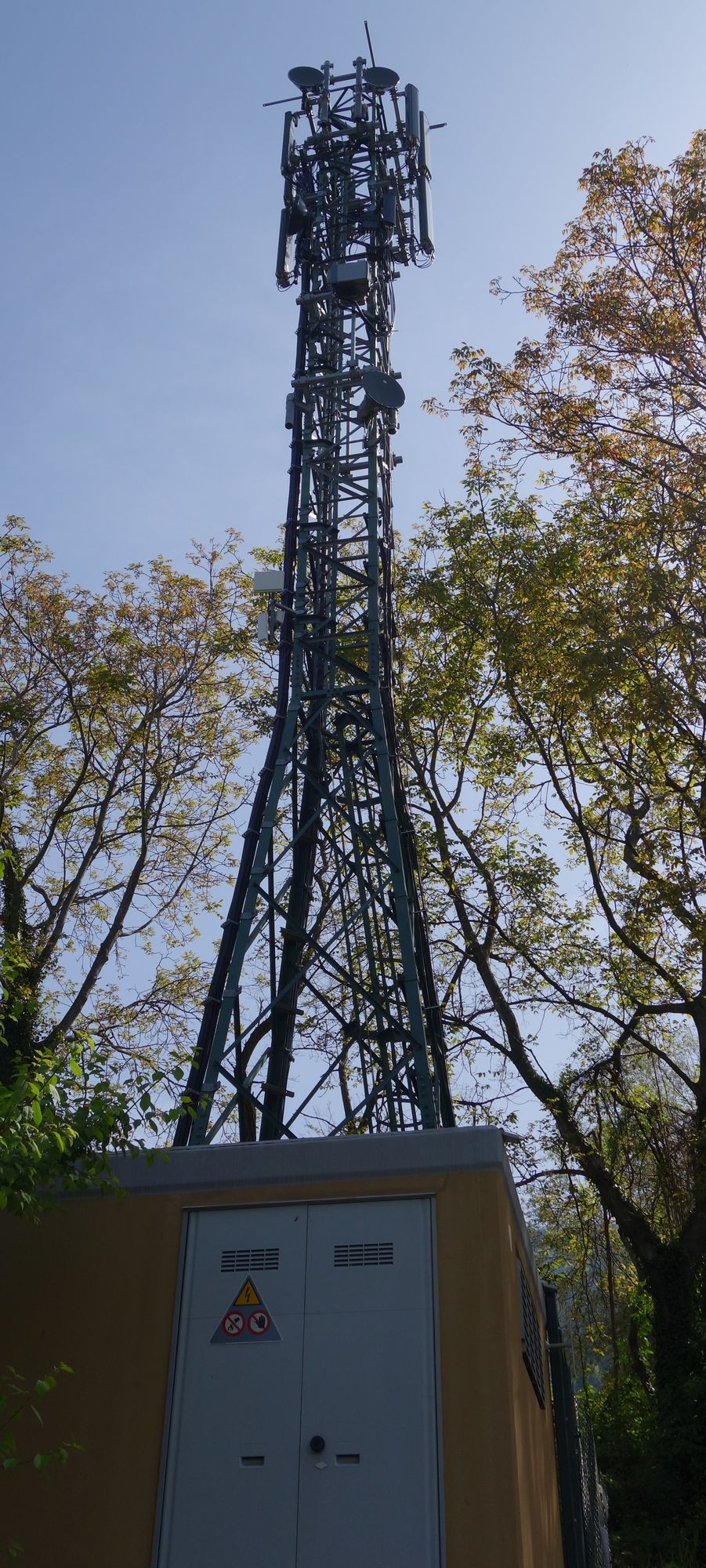 Die Anlage im April 2019
