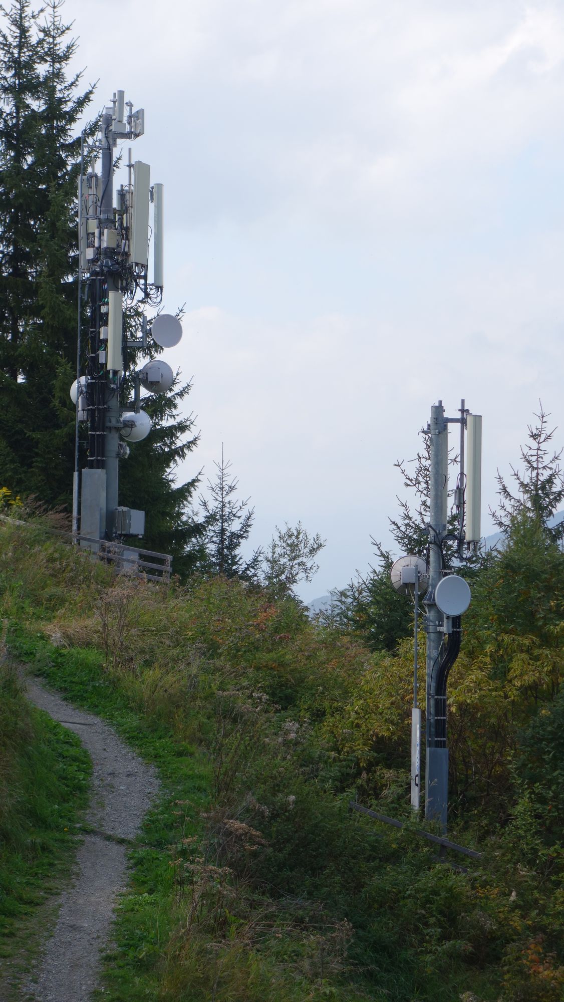 Die Antennen im Oktober 2019