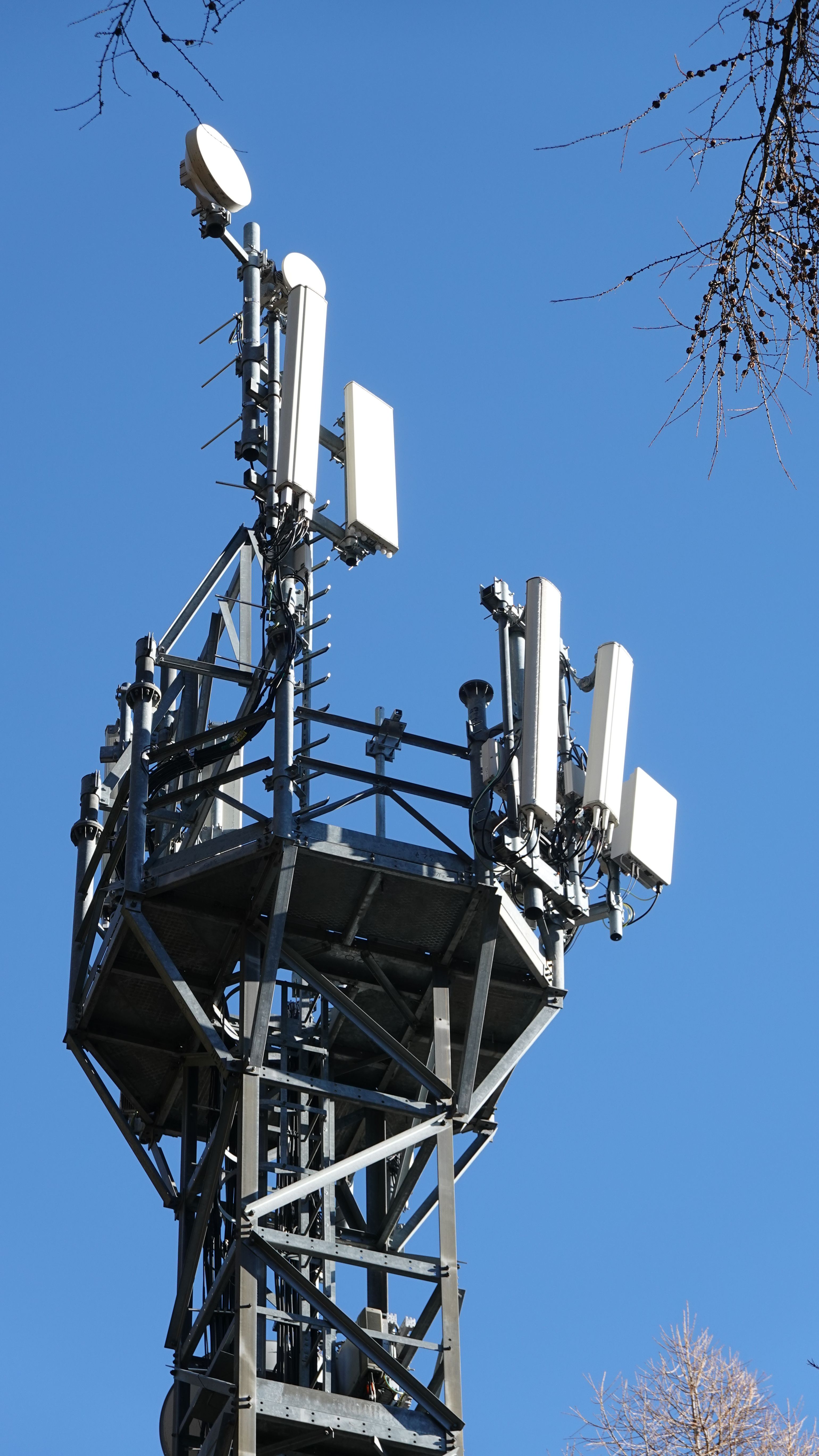 Die Anlage von Westen aus gesehen im Jänner 2026