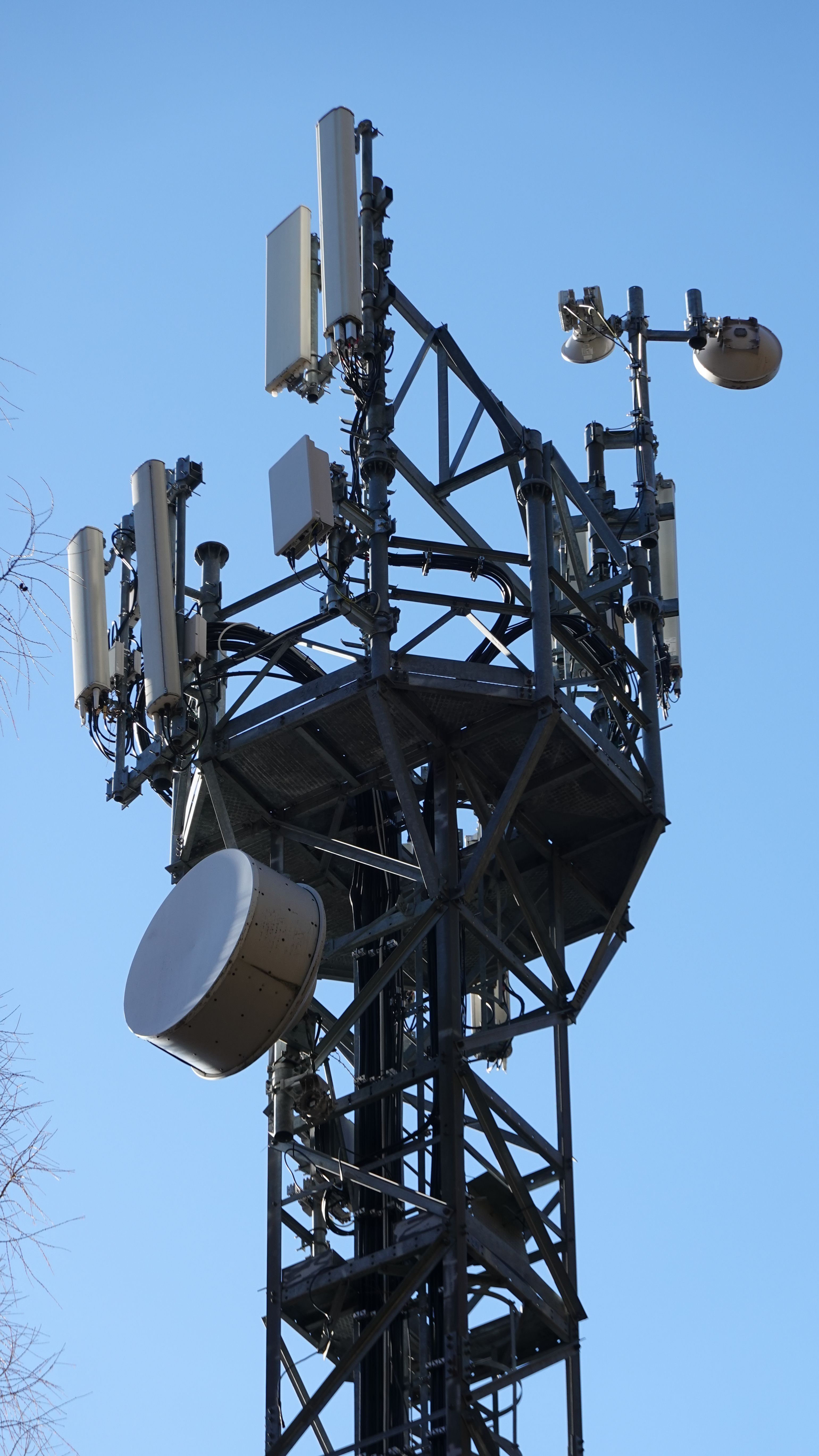 Die Anlage von Osten aus gesehen im Jänner 2026