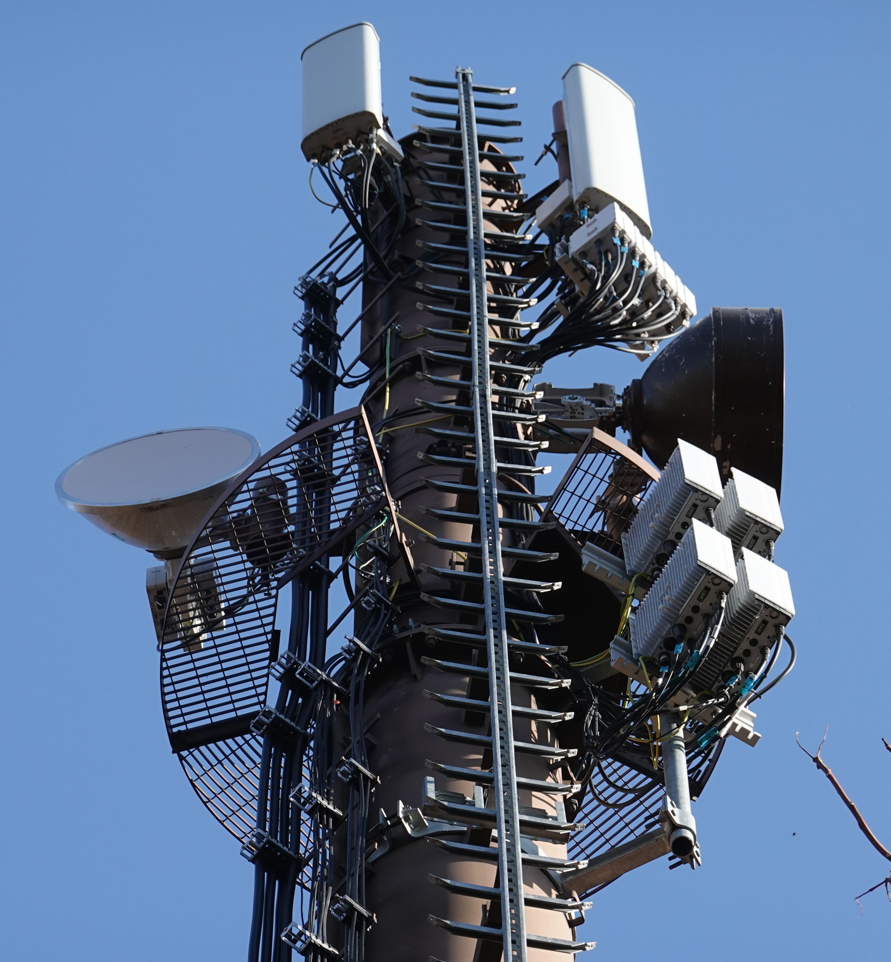 Die Antennen im März 2022