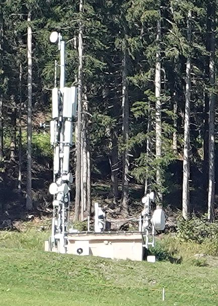 Die Anlage im Mai 2020 ohne Antennen von H3G.