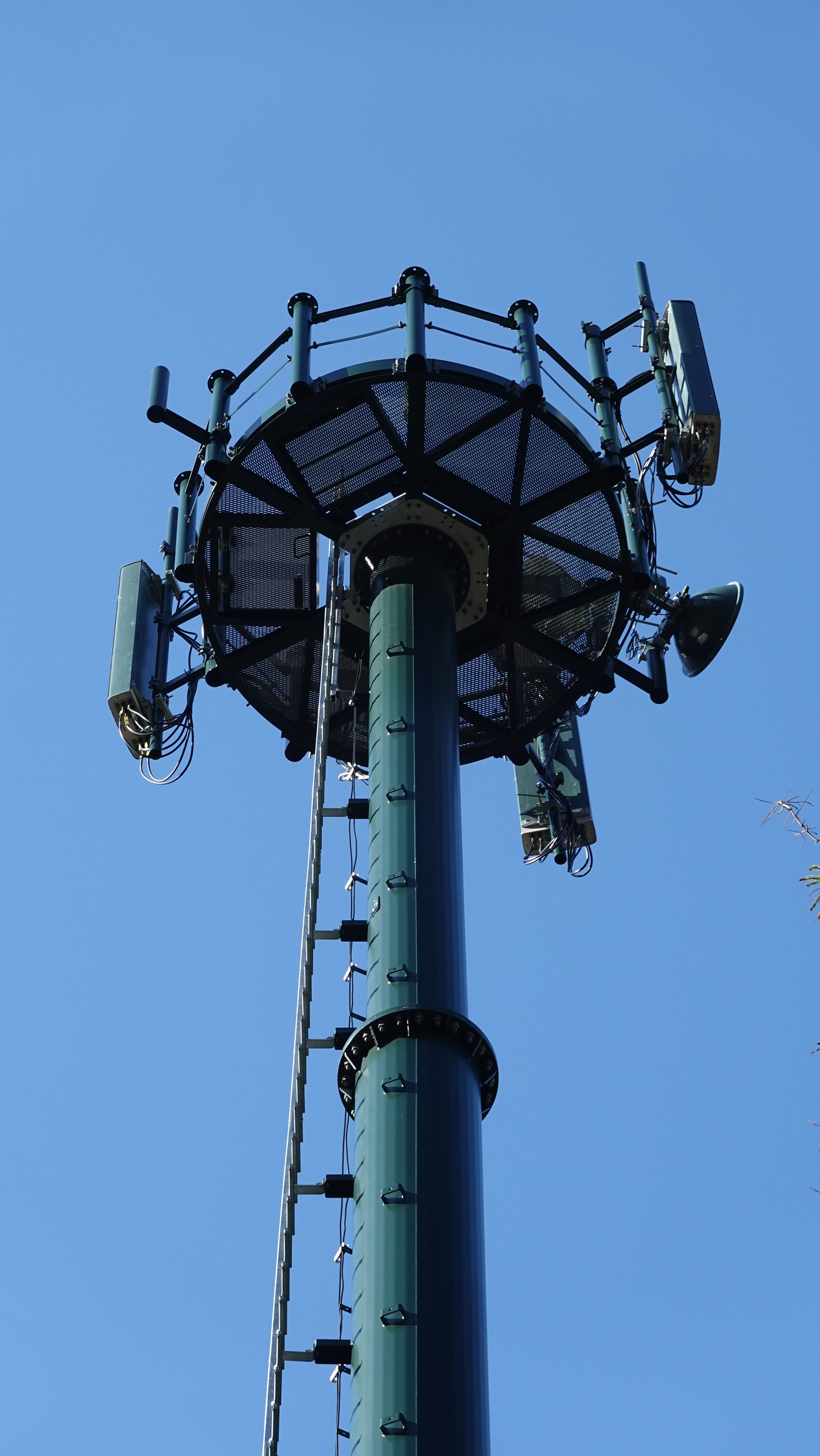 Die Antennen von Vodafone  im März 2025