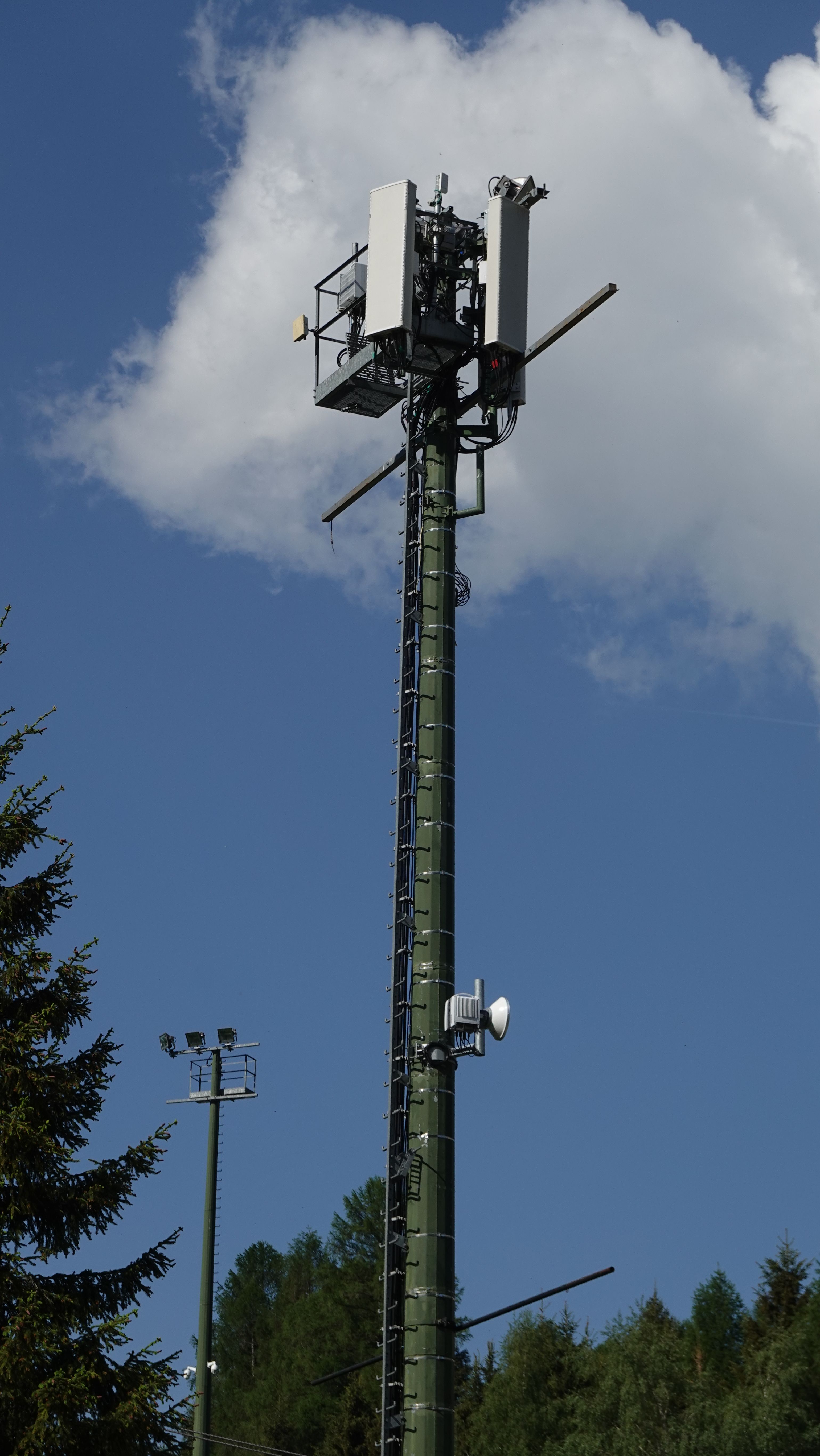 Die Antennen von Norden aus gesehen im Mai 2026