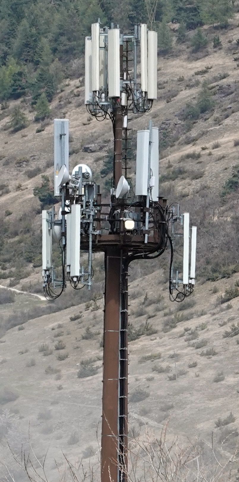 Die Antennen im April 2021