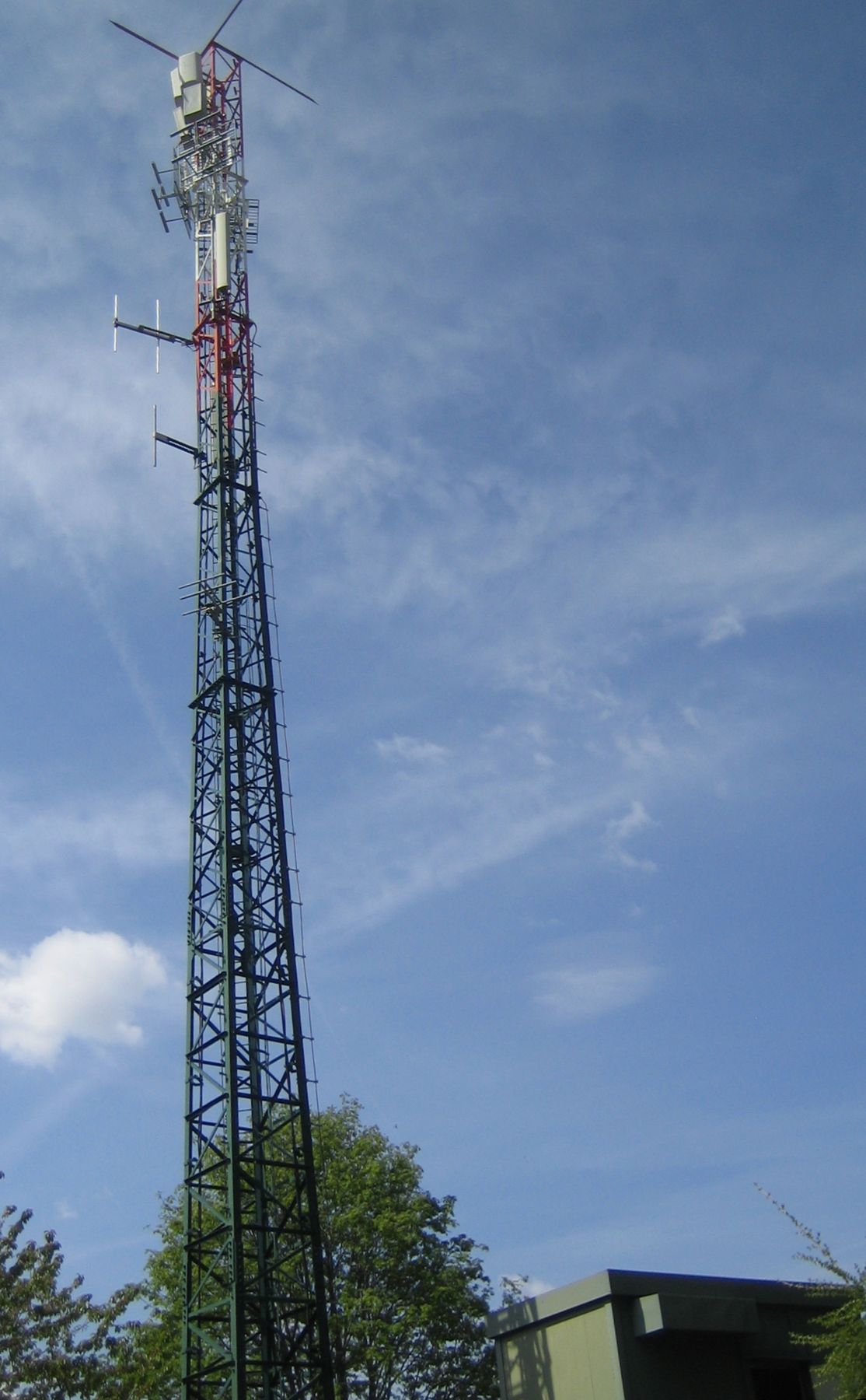 Die Anlage im Mai 2011 nur mehr mit Wind