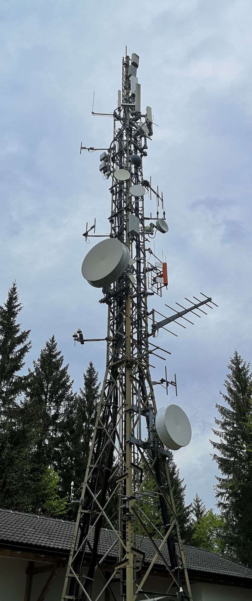 Die Anlage im April 2020