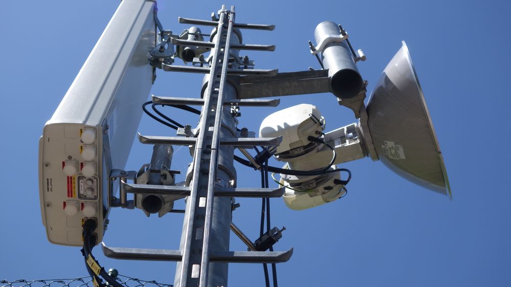 Die Antennen im Detail im August 2017