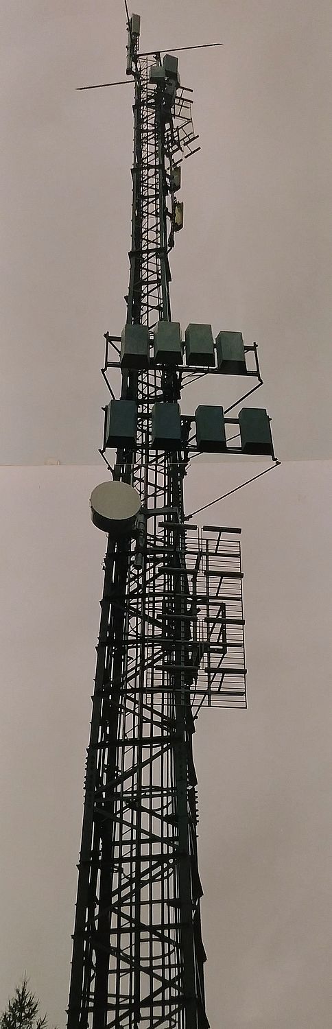 Die Anlage im September 2001 mit Vodafone