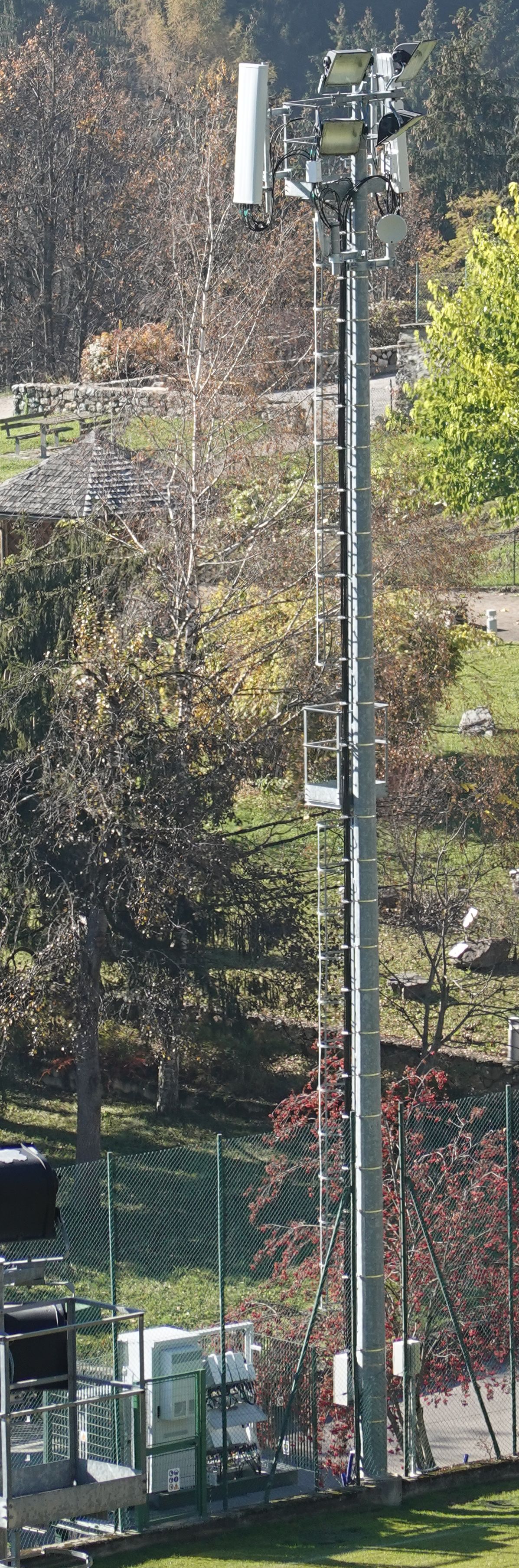 Die Antennen von Wind3 im November 2020