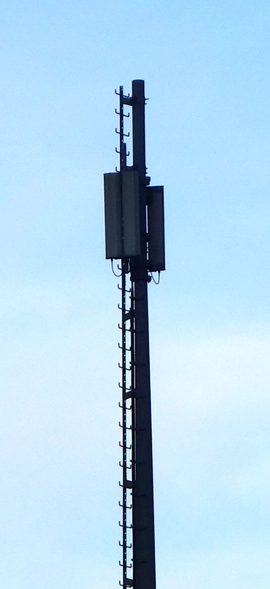 Die GSM-R-Antennen im Dezember 2019