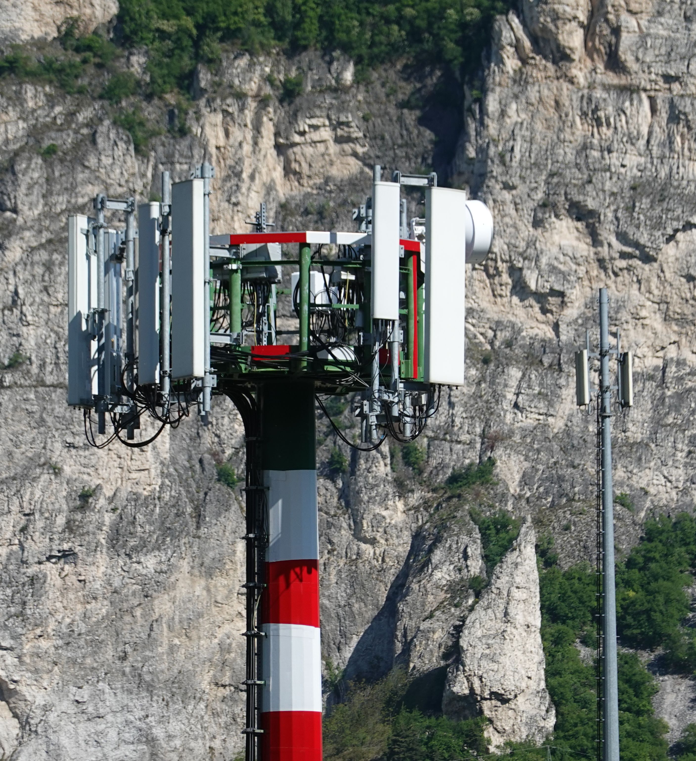 Die Antennen im April 2022