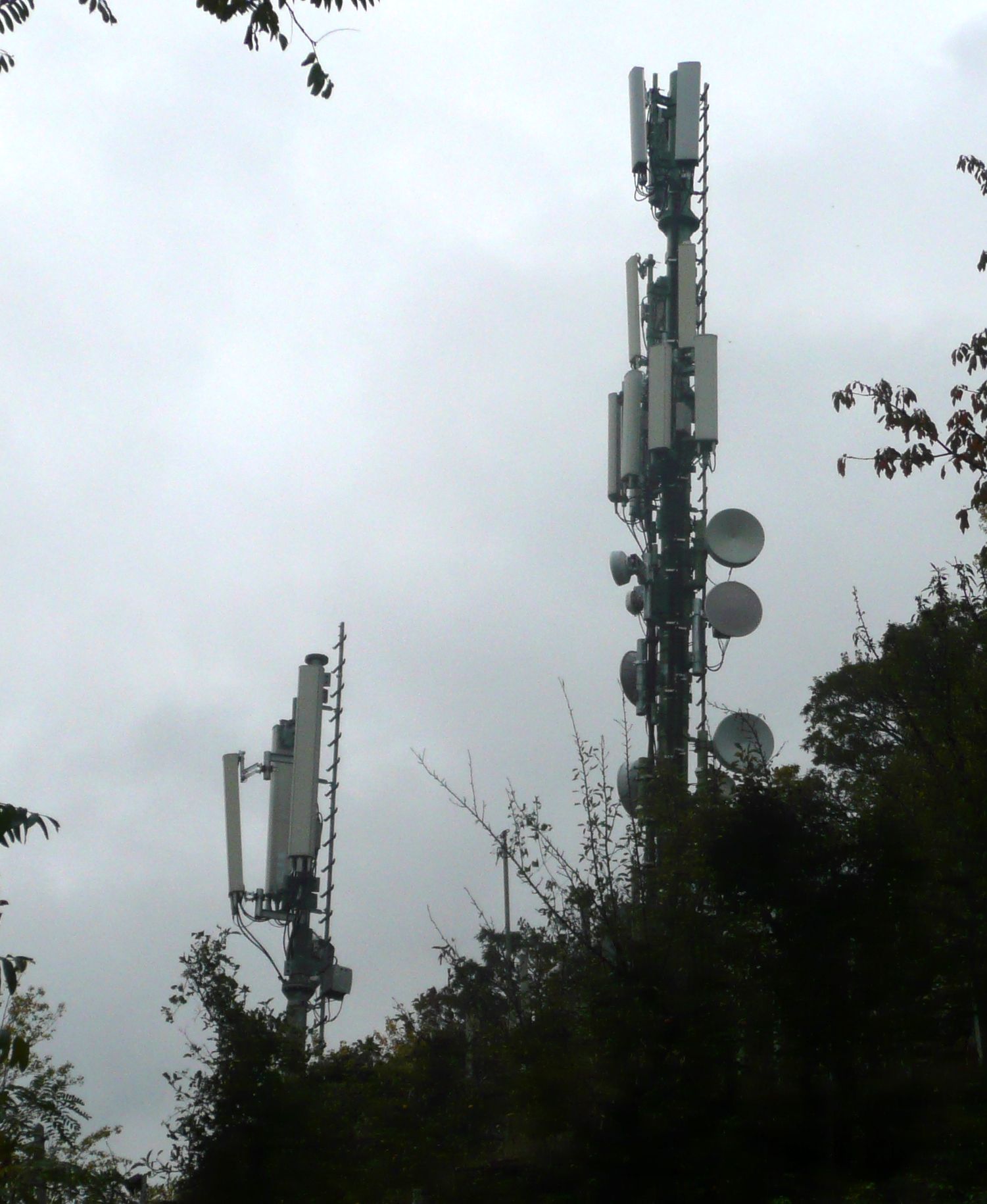 Die Antennen im Oktober 2013