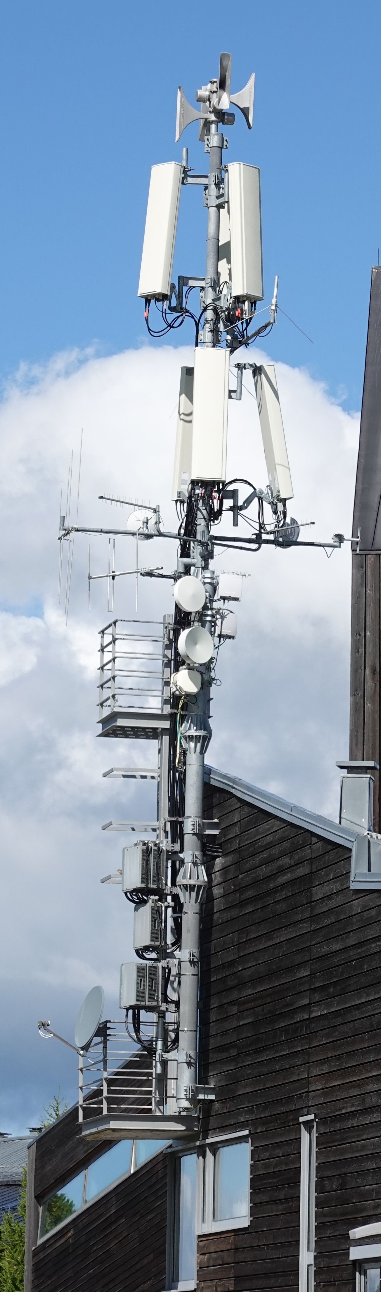 Die Antennen im Juli 2021