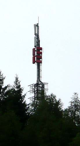 RAI-Anlage mit den Antennen von Tim