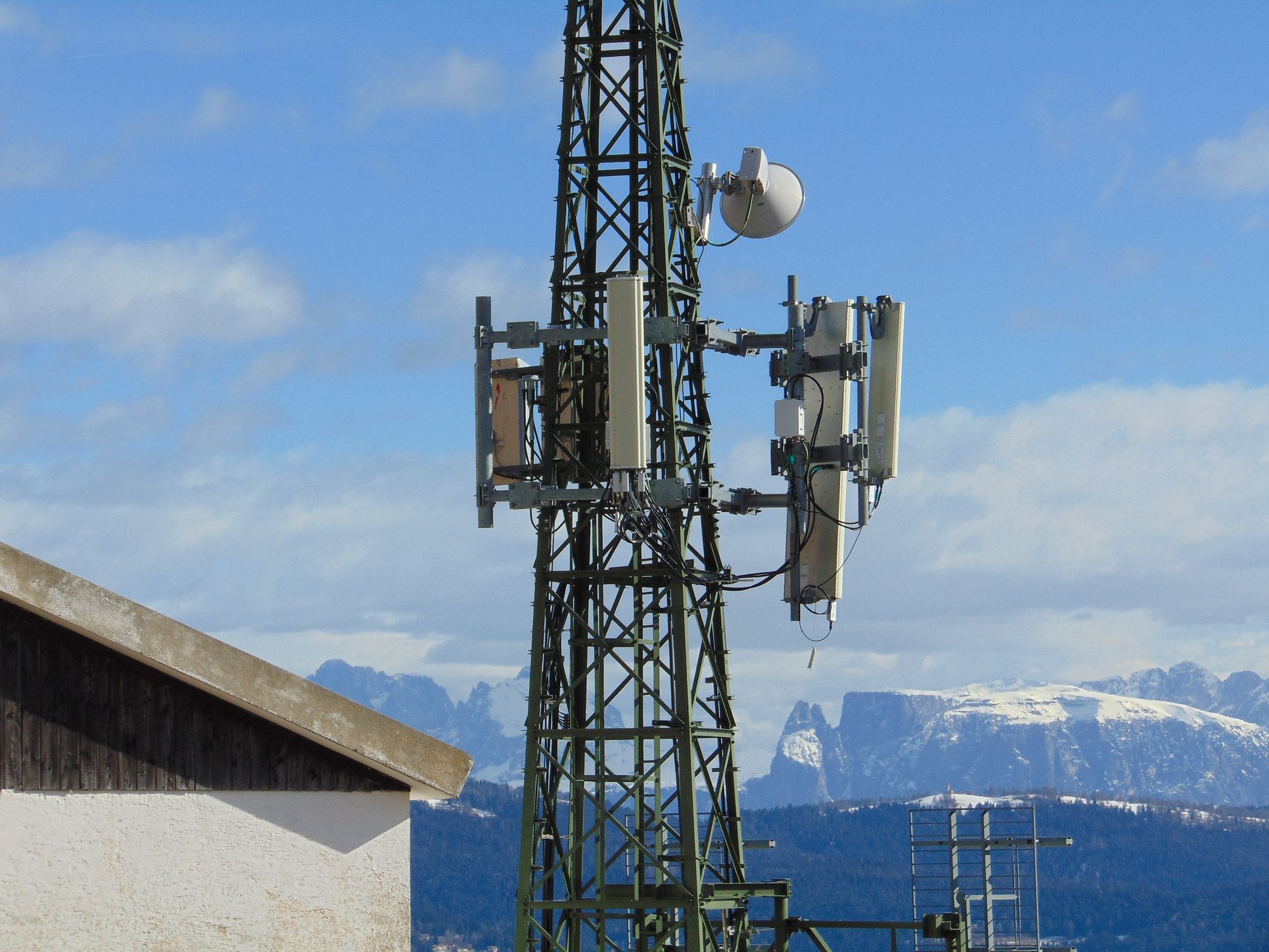 Die Antennen von Wind3 im Februar 2020