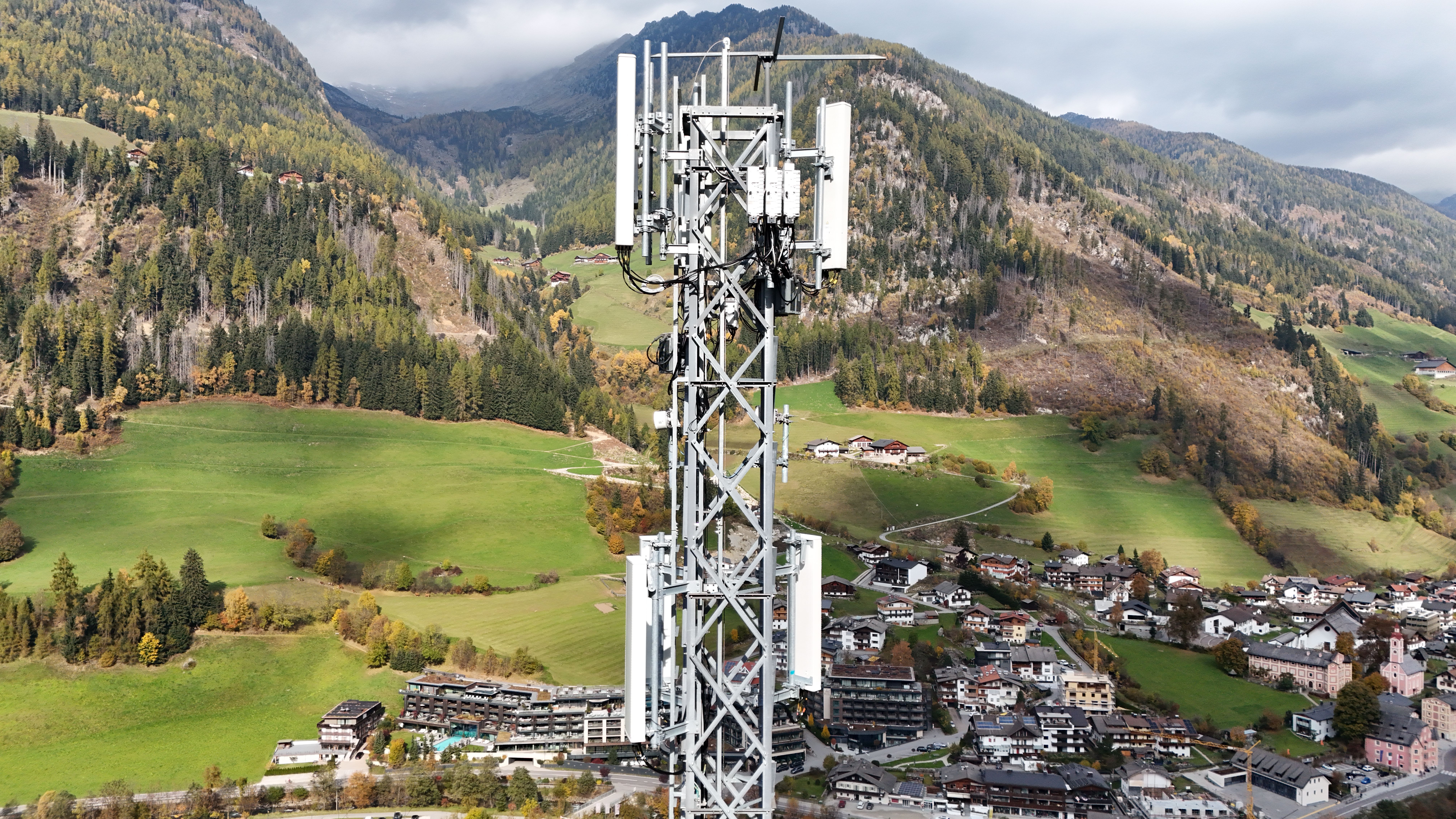 Die Mobilfunkantennen im Oktober 2025. Foto RAS
