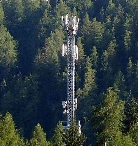 Die Antennen von Vodafone und Tim. Foto: Dj Andrea