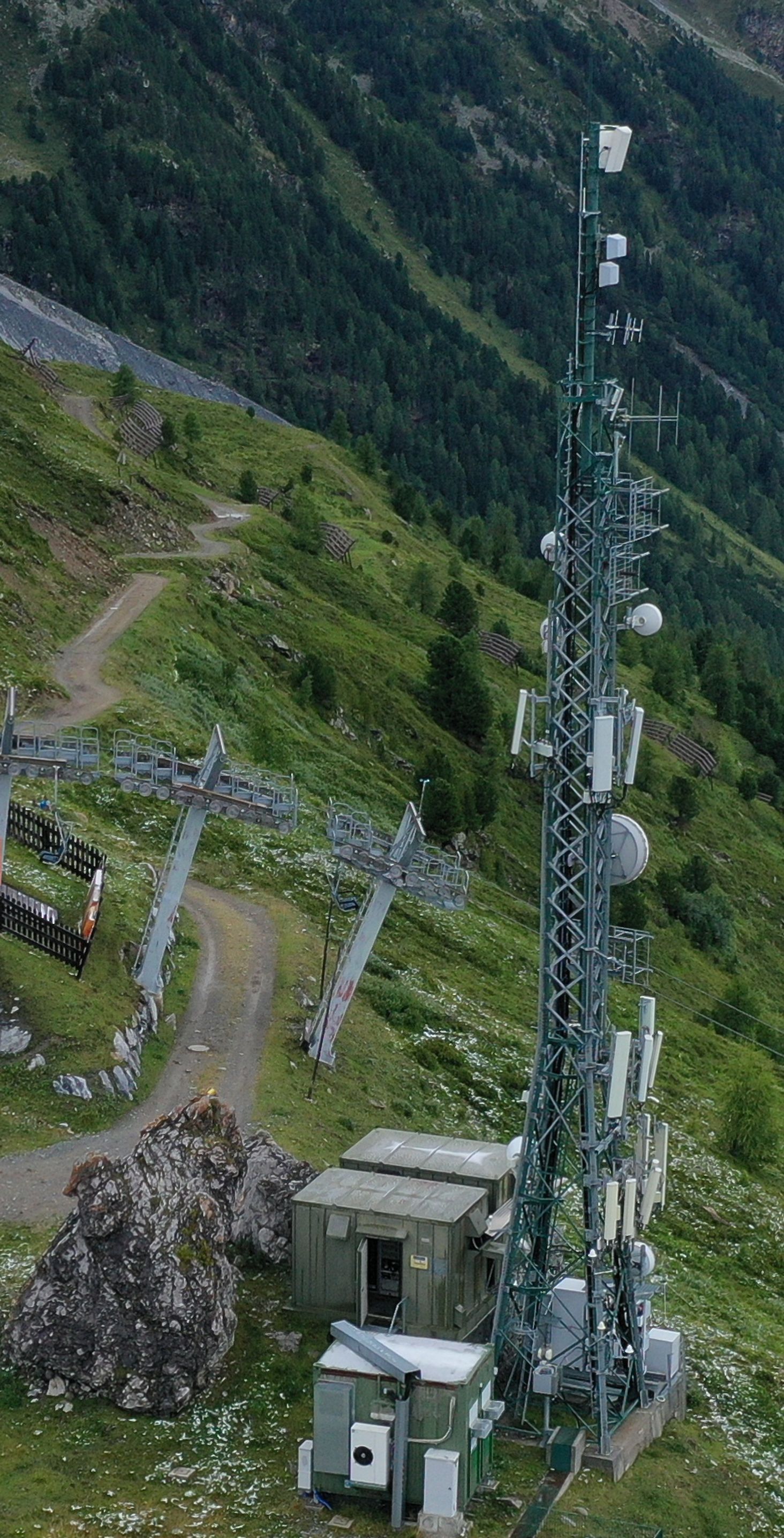 Die Anlage im August 2020
