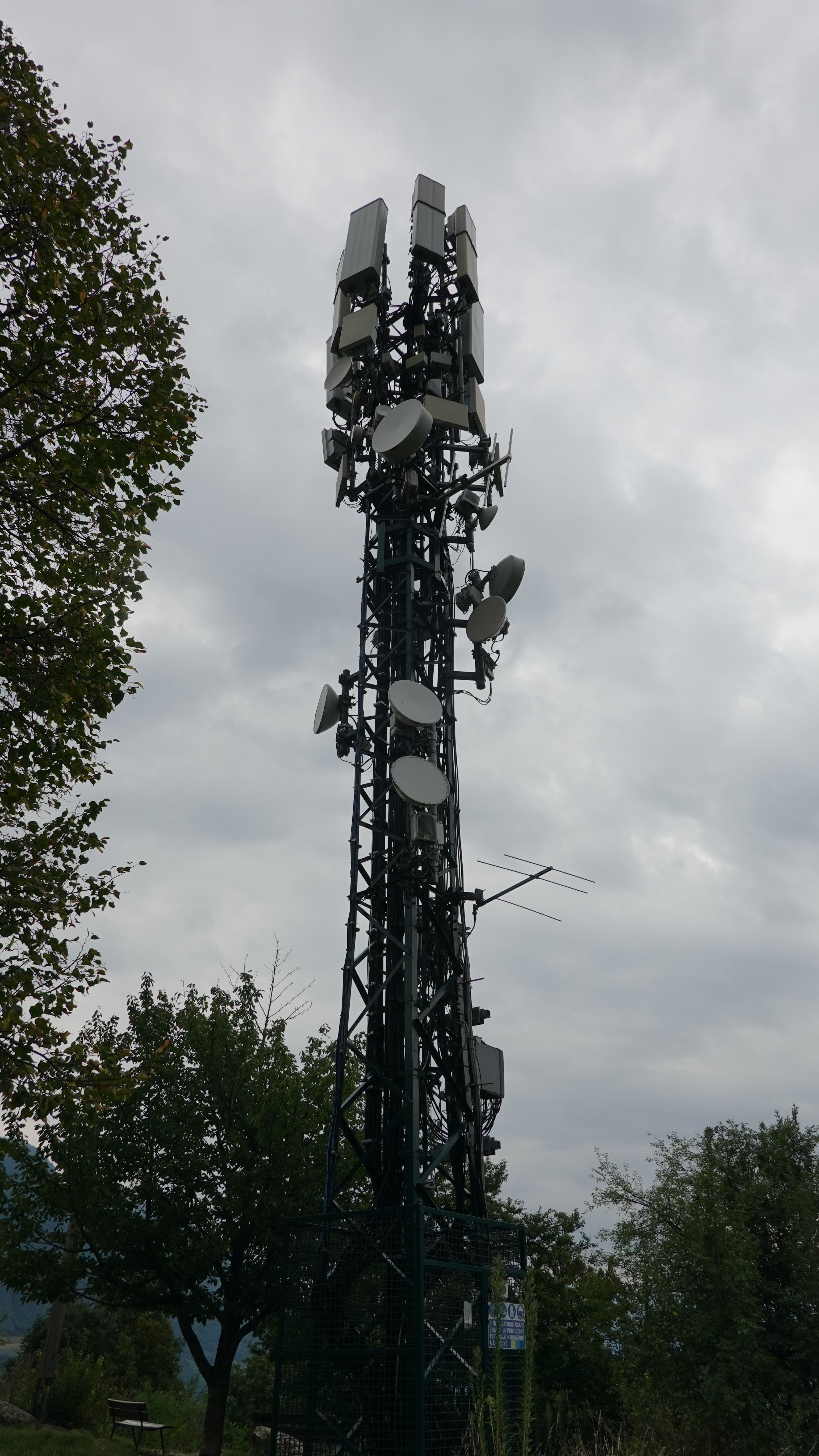 Die Antennen in Richtung Tirol im September 2025