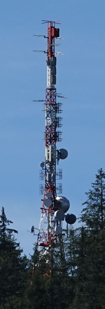 Die RAI-Anlage im Juni 2020 ohne Vodafone-Antennen (waren ganz oben)