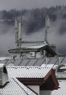 Vodafone noch auf Hotel in Neutoblach, inzwischen übersiedelt