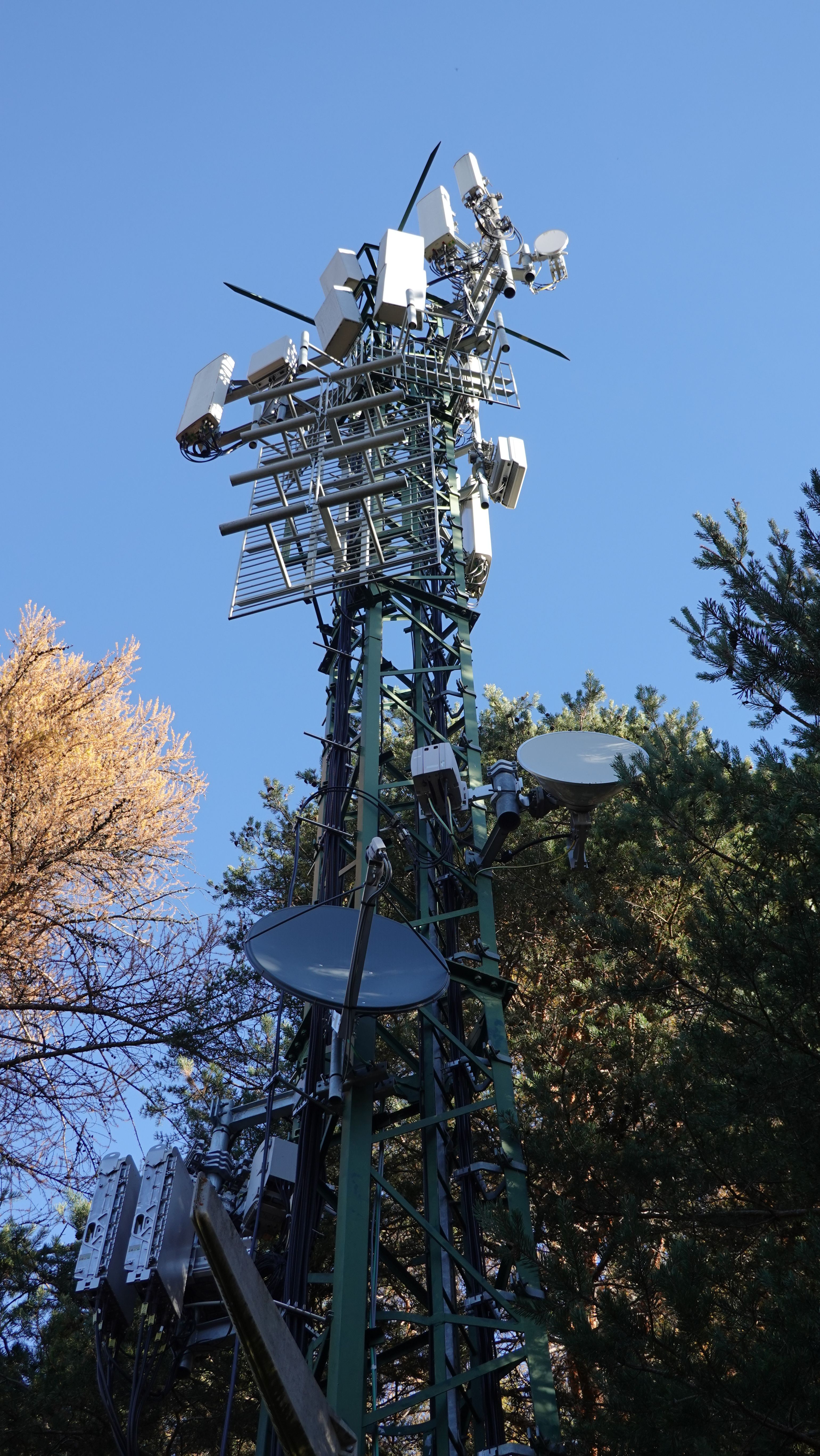 Die Antennen von Süden aus gesehen im November 2025