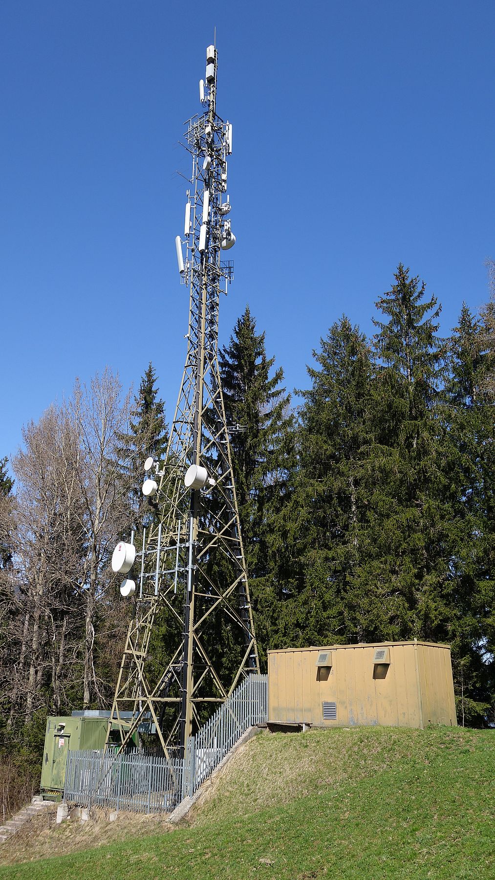 Die Anlage im April 2018