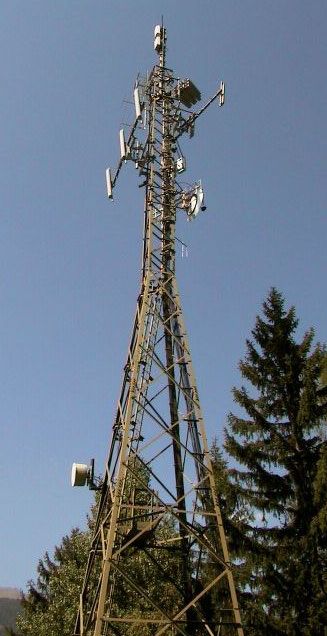 Die Anlage im August 2000 mit Vodafone