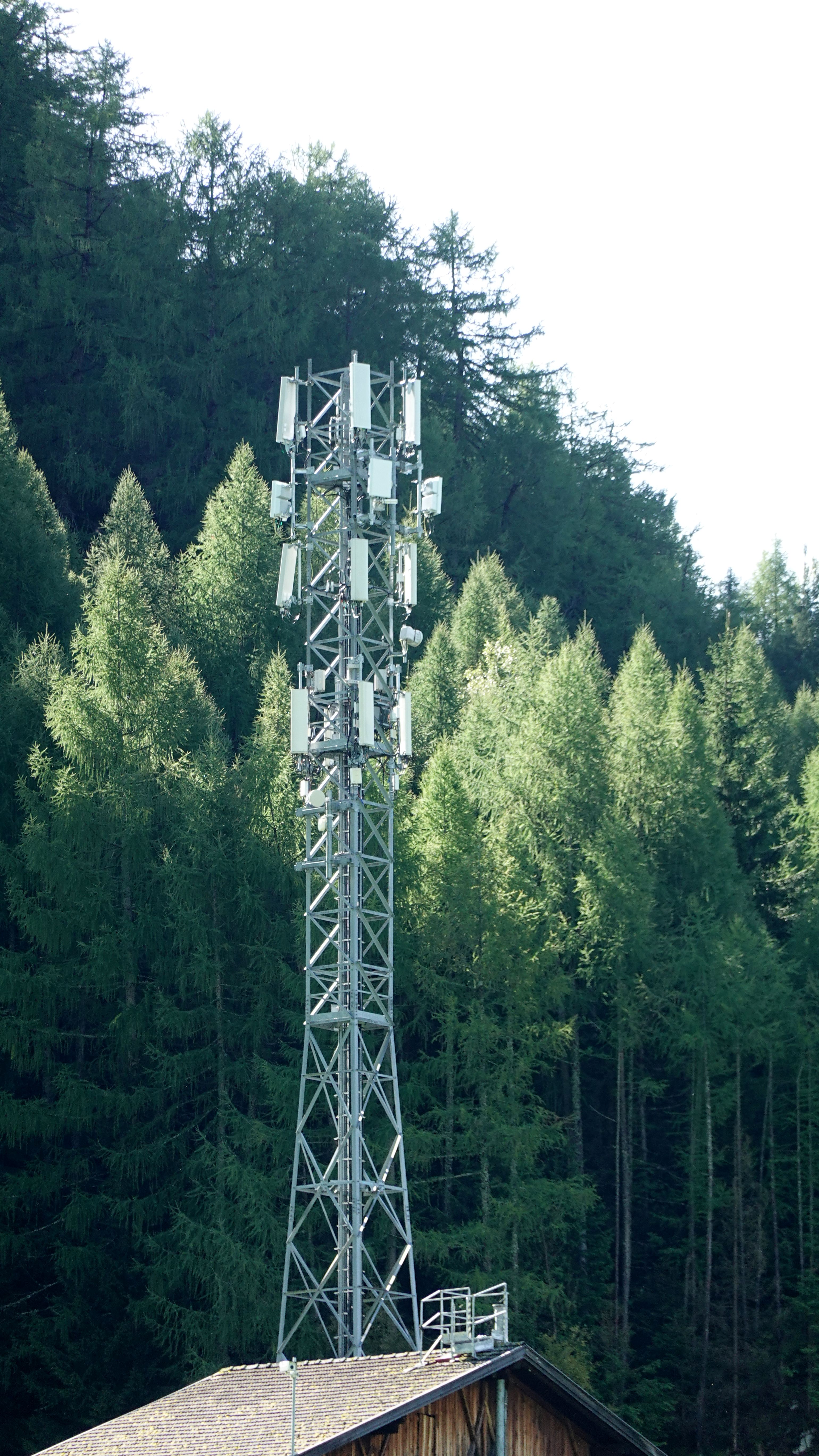 Die Antennen Richtung Talstation Jochtal im September 2025