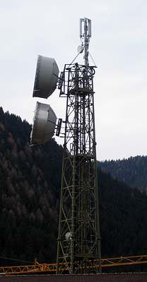 Die umgebaute Anlage der Telecom in Welschnofen