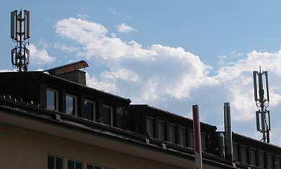 Tim und Vodafone auf dem Dach des Georgsheims
