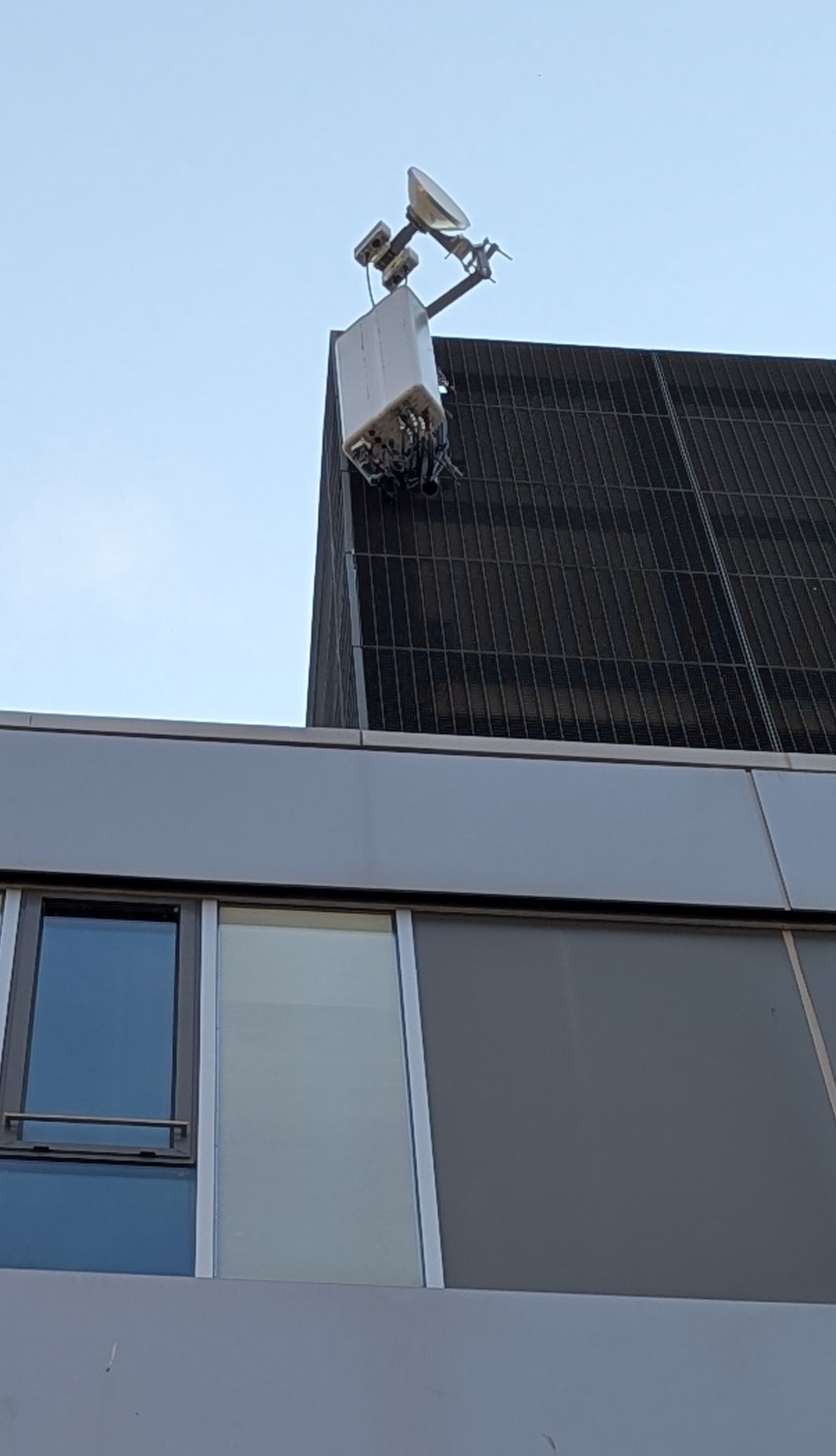 Die neue Antenne zur gemeinsamen Benutzung von Tim und Fastweb-Vodafone im Juni 2026