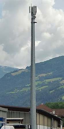 Die Anlage von Wind, errichtet im Juni 2014
