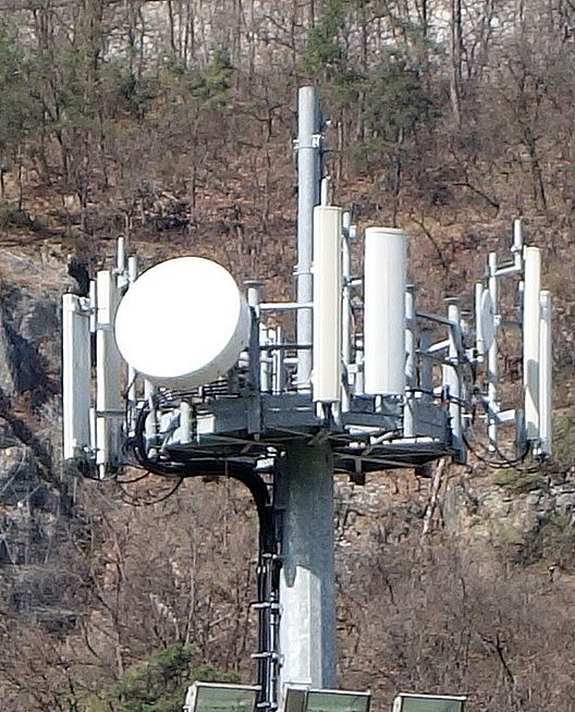 Die Antennen von Tre im April 2019