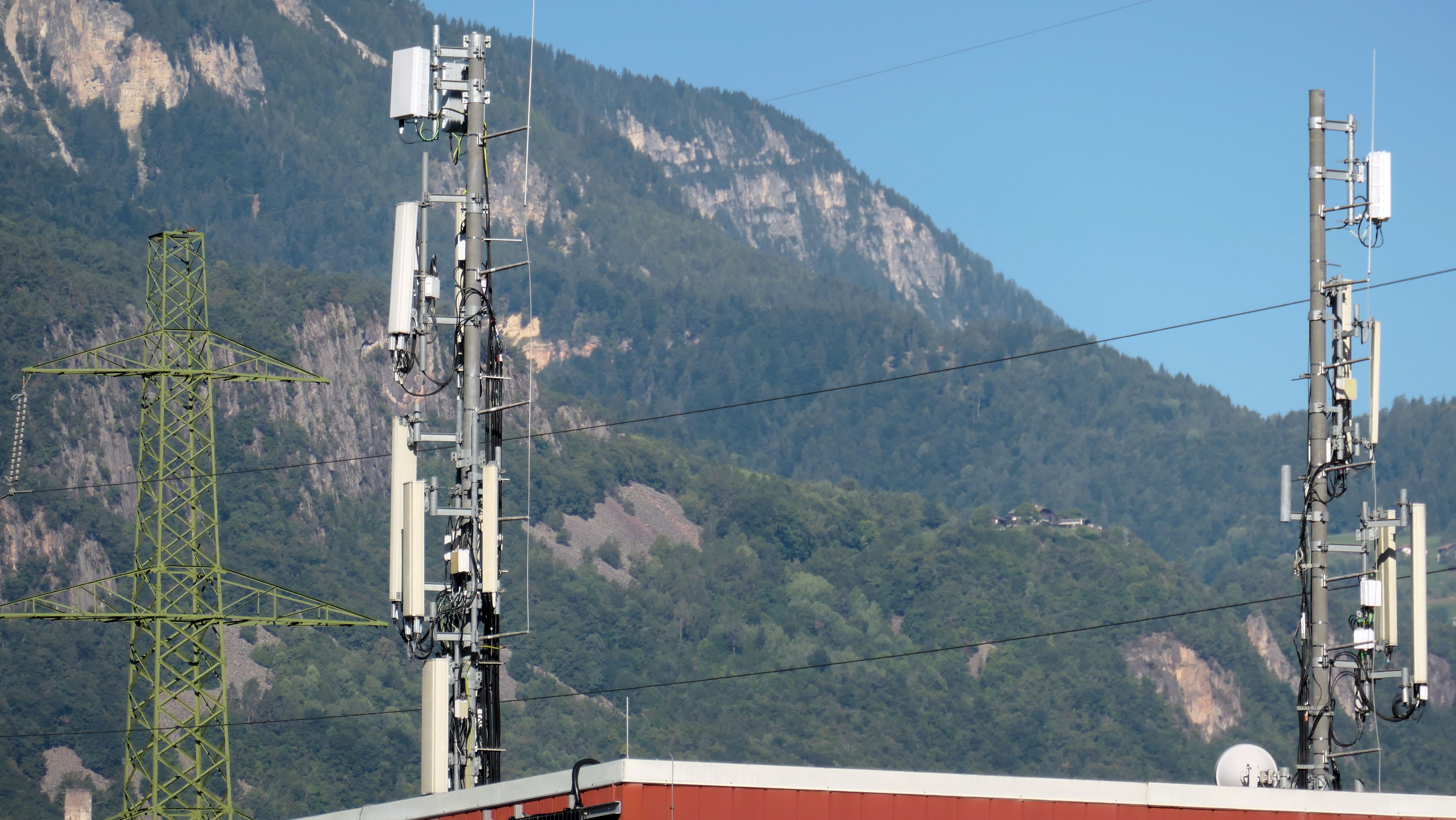 Die Antenne im September 2026. Neu sind die 5G-Antennen von Zefironet.