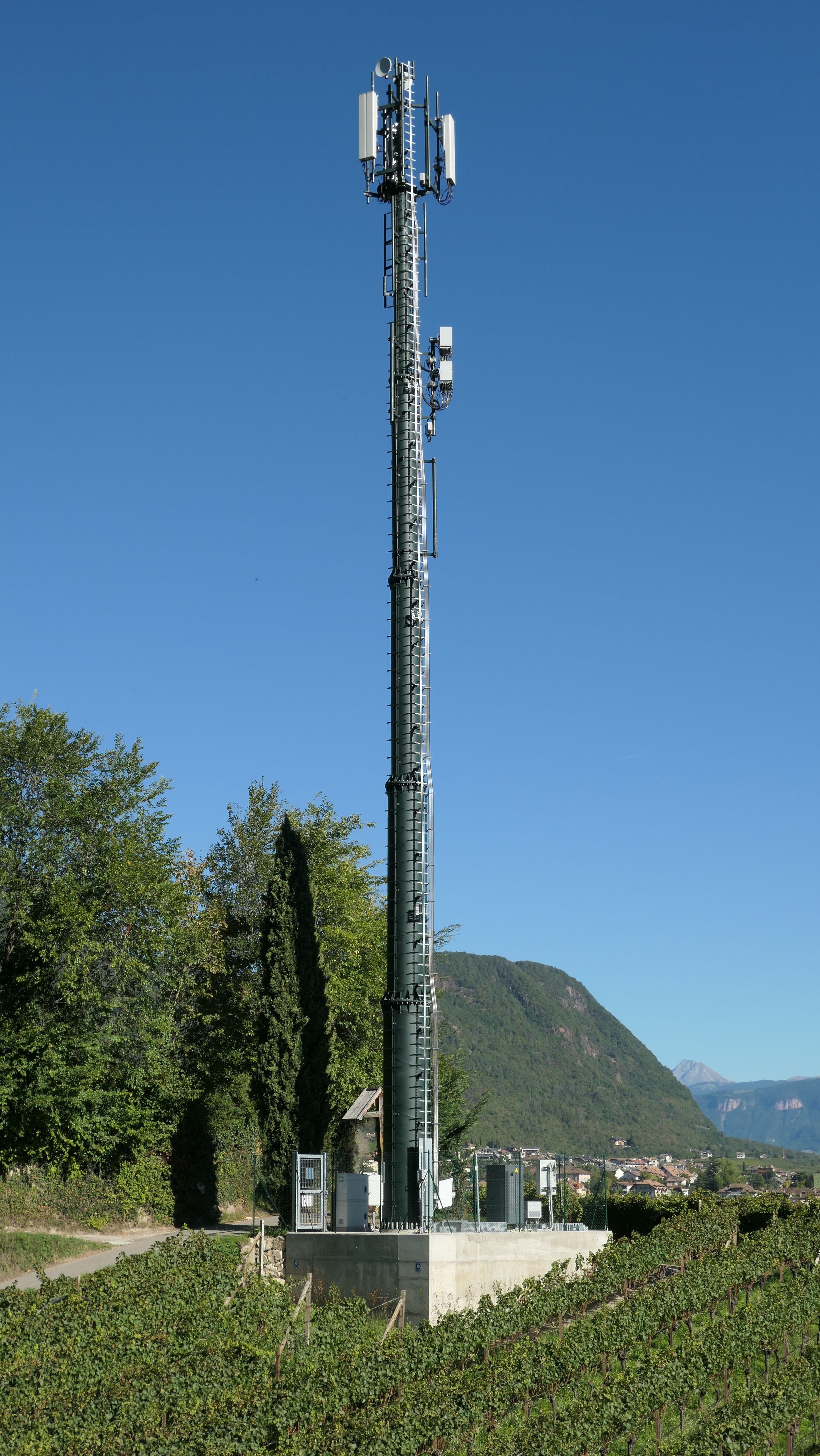 Die Anlage im September 2026 von Süden aus gesehen.