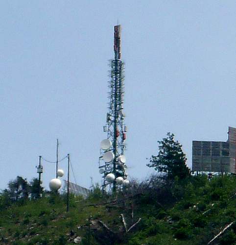 Die RAI-Anlage auf dem Monte Ozol