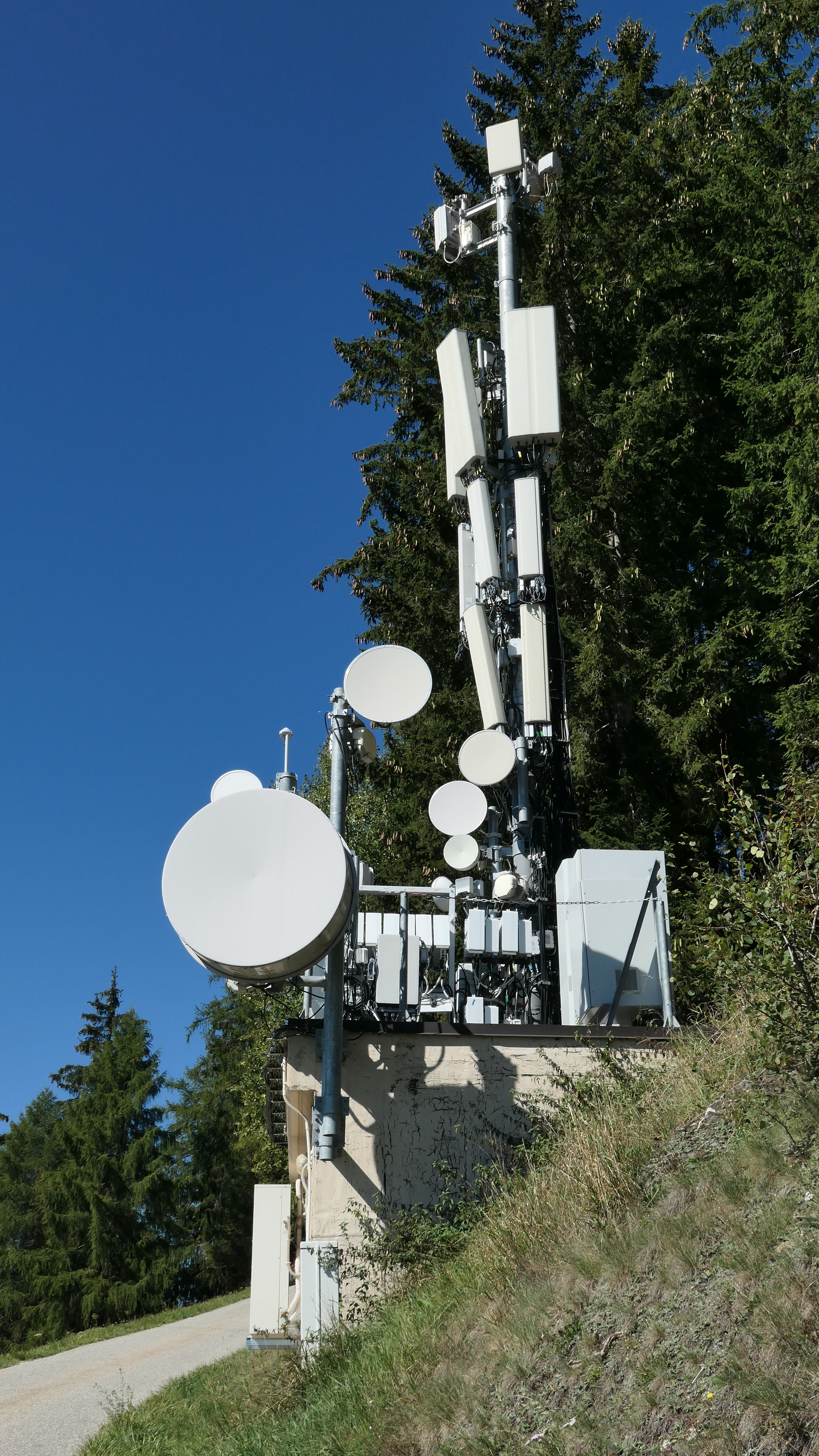 Die Anlage von Osten gesehen im September 2026