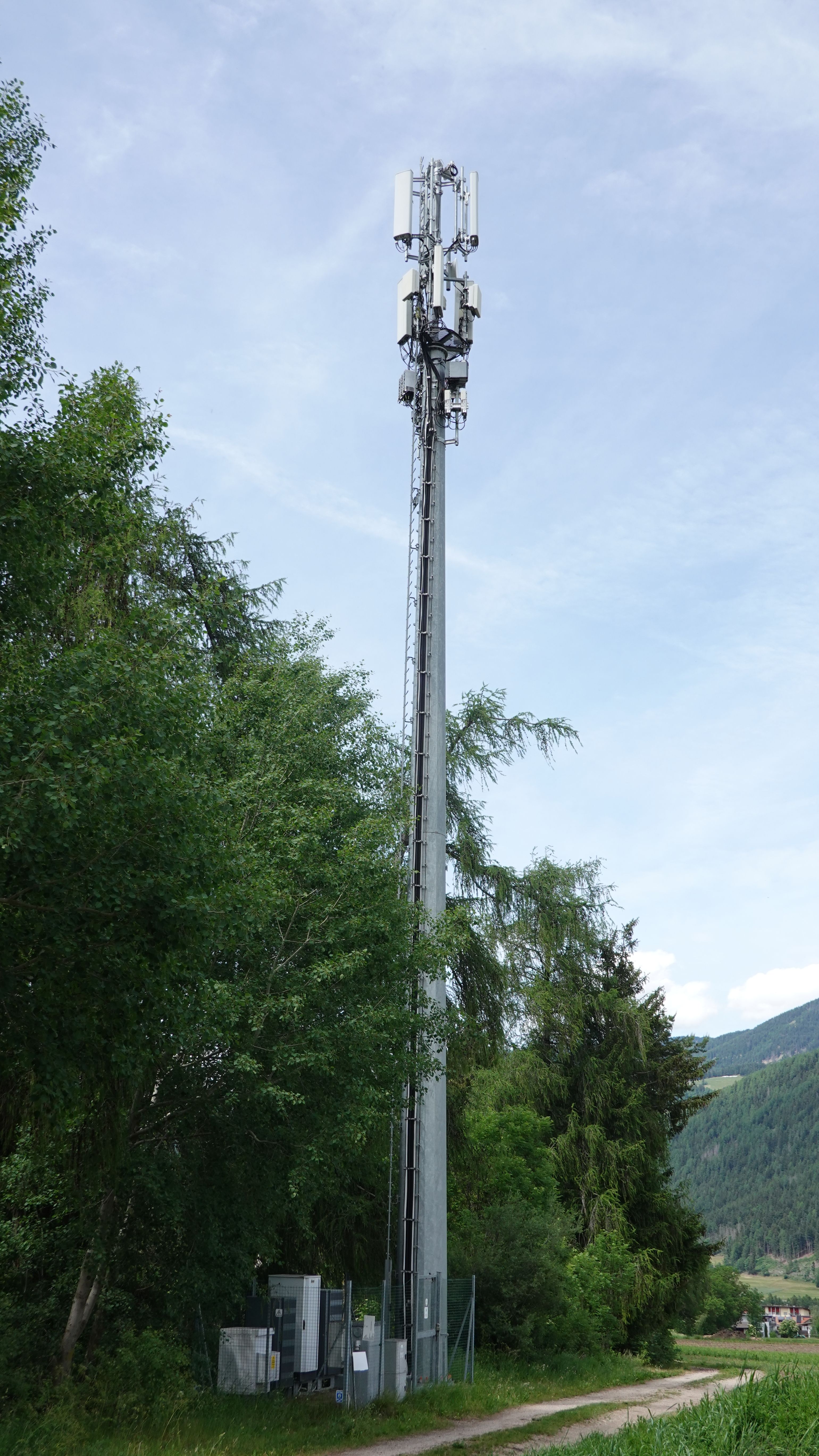 Die Anlage von Süden aus gesehen im Juni 2026