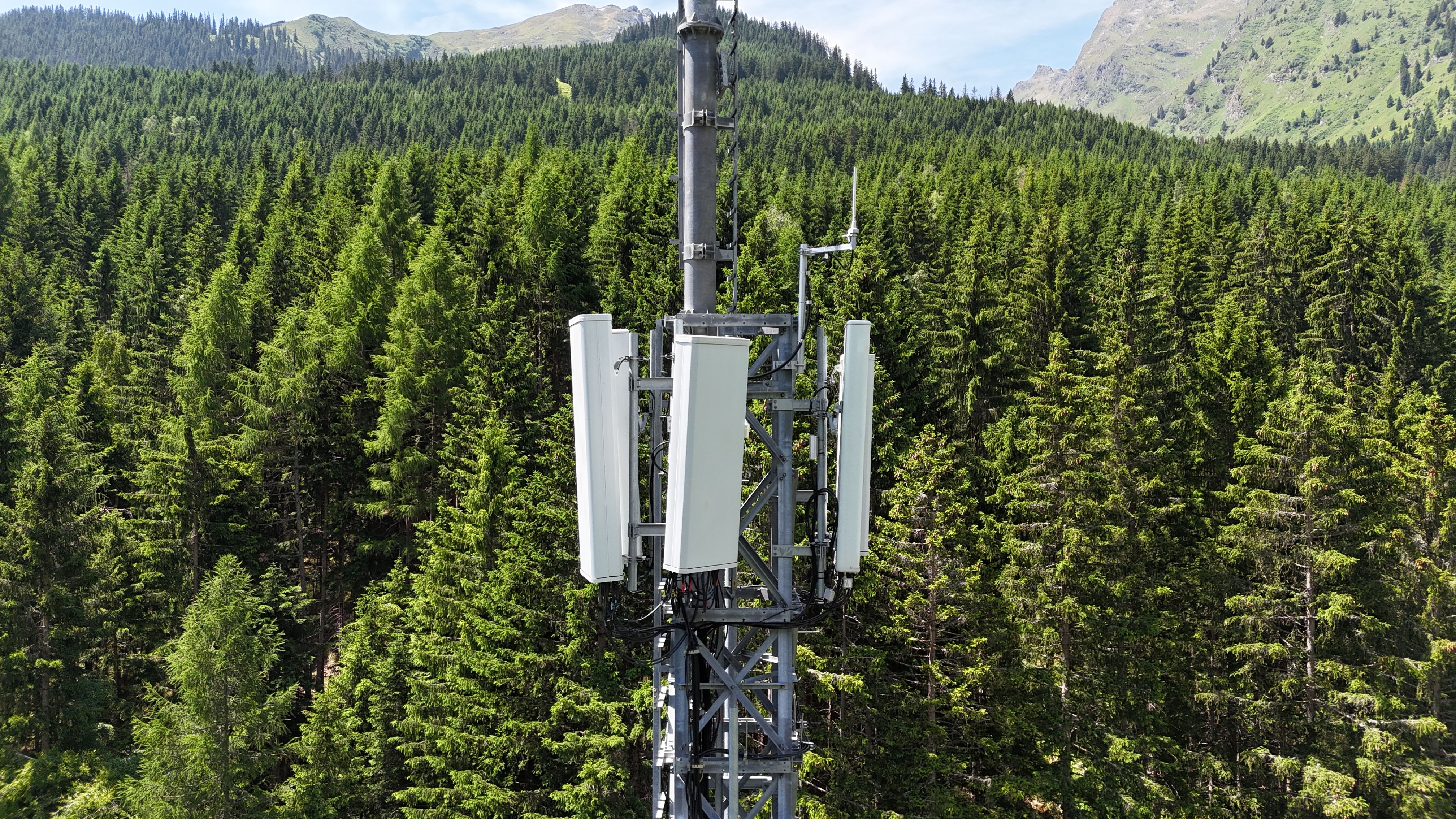 Die Mobilfunkantennen im Juni 2025. Foto RAS
