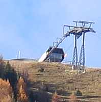 Die Vodafone-Anlage bei der Bergstation des Sesselliftes