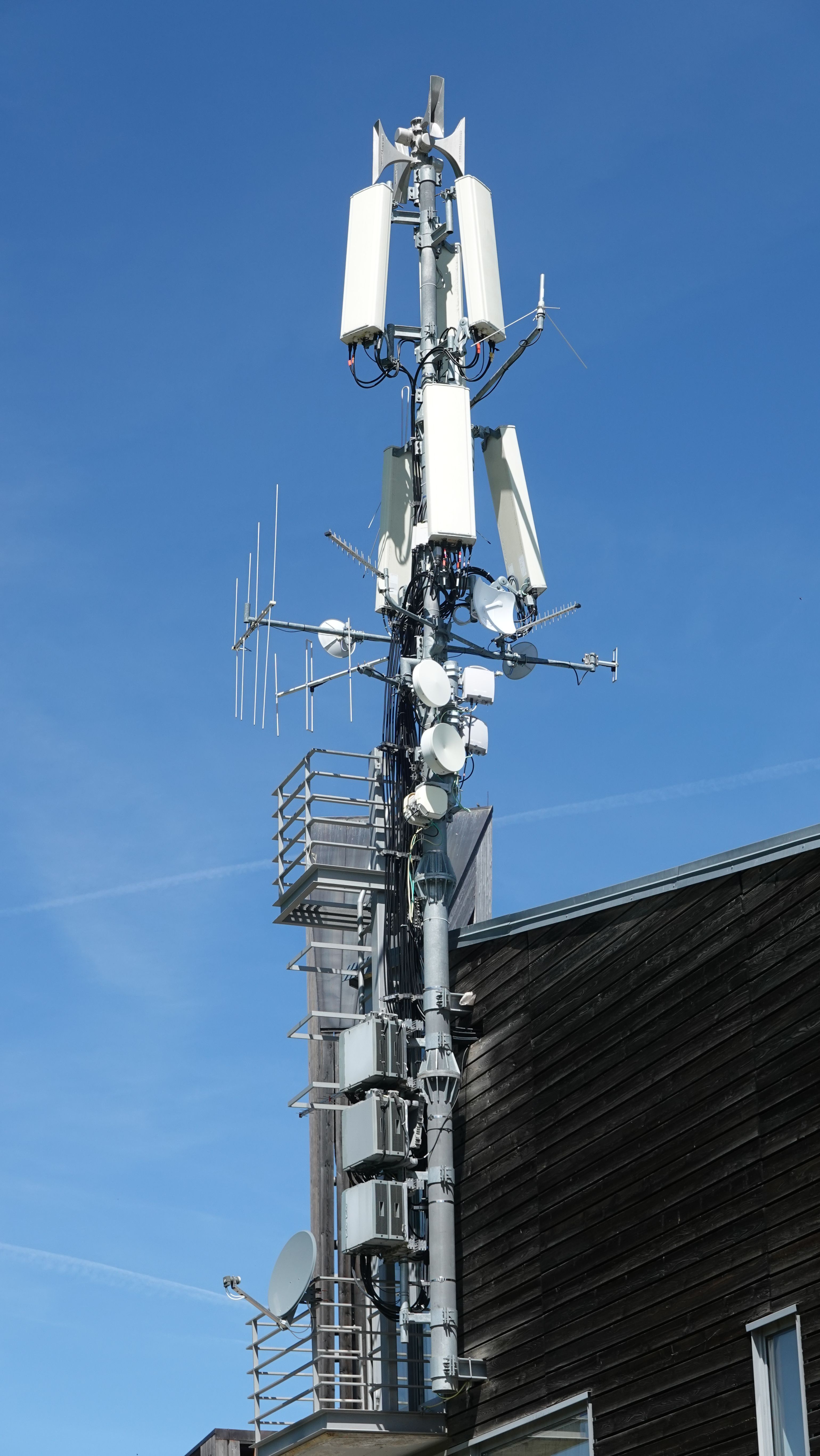 Die unveränderten Antennen im Juni 2026